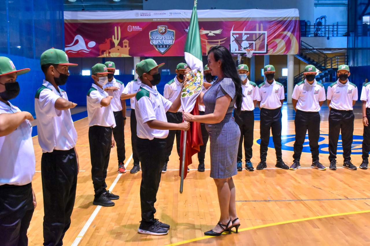 Abanderan a Selección Mexicana de Béisbol en Tijuana