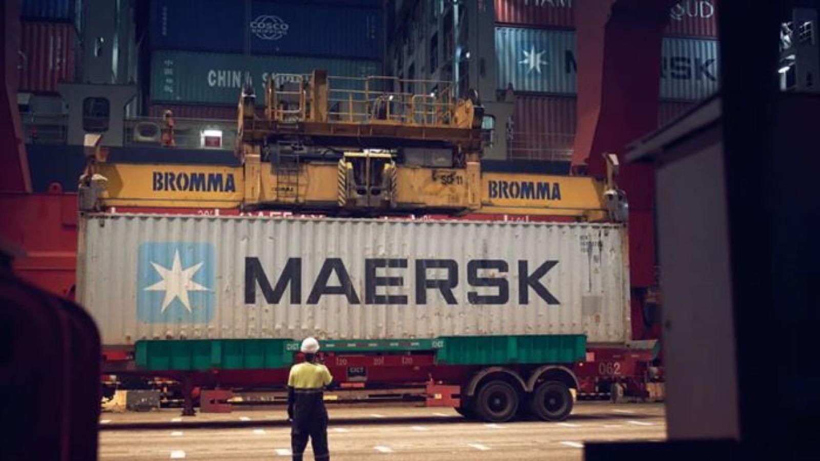 IFOTO: Foto publicada por la compañía Maersk