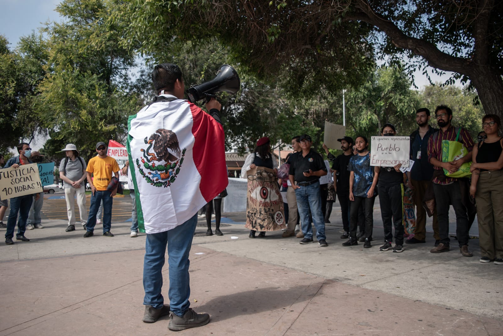 [VIDEO] Marchan ciudadanos marchan por la reducción de la jornada laboral: Tijuana