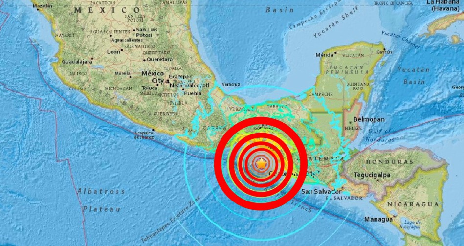 Sismo sacude Huatulco