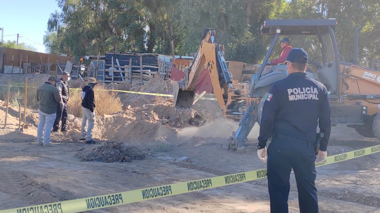 Encuentran fosa clandestina al oriente de Mexicali