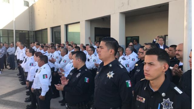 Buscan concretar academia de policía ante déficit de agentes en Mexicali