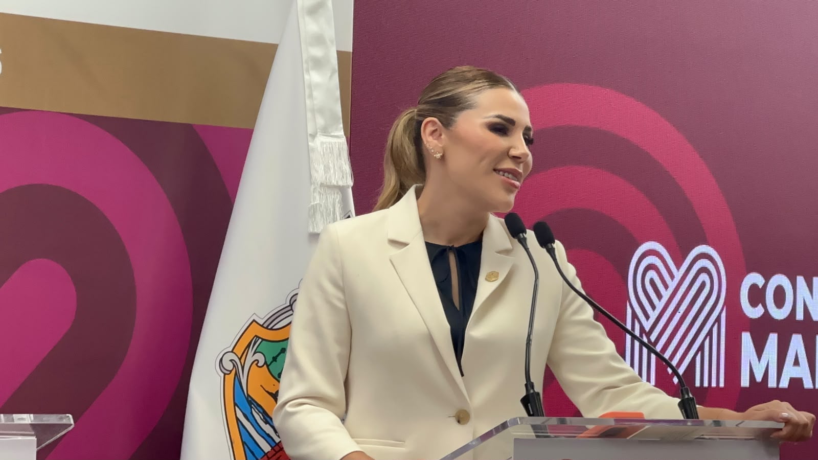 Gobernadora de Baja California respalda encuesta de Morena tras impugnación