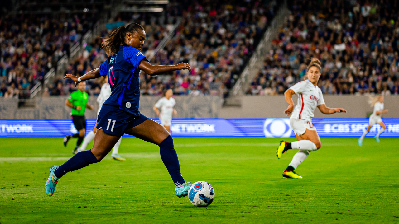 Jaedyn Shaw es una de las sensaciones de SD Wave FC. (Foto: Cortesía San Diego Wave FC)