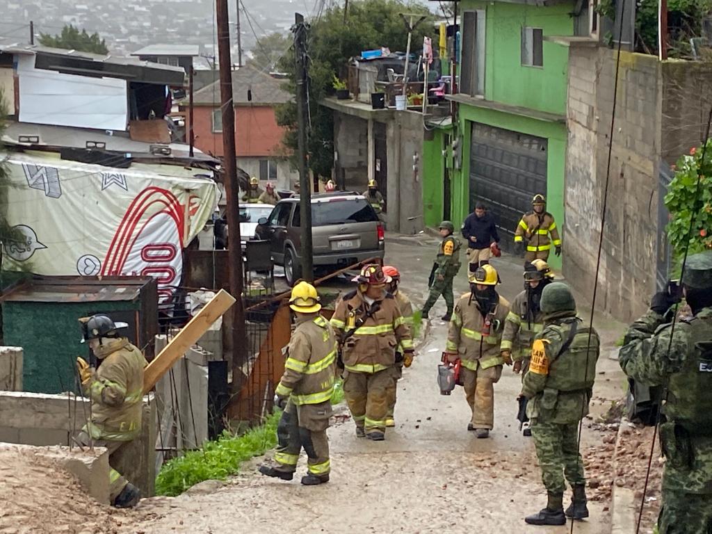 lograron el rescate del padre, la madre y de un niño.