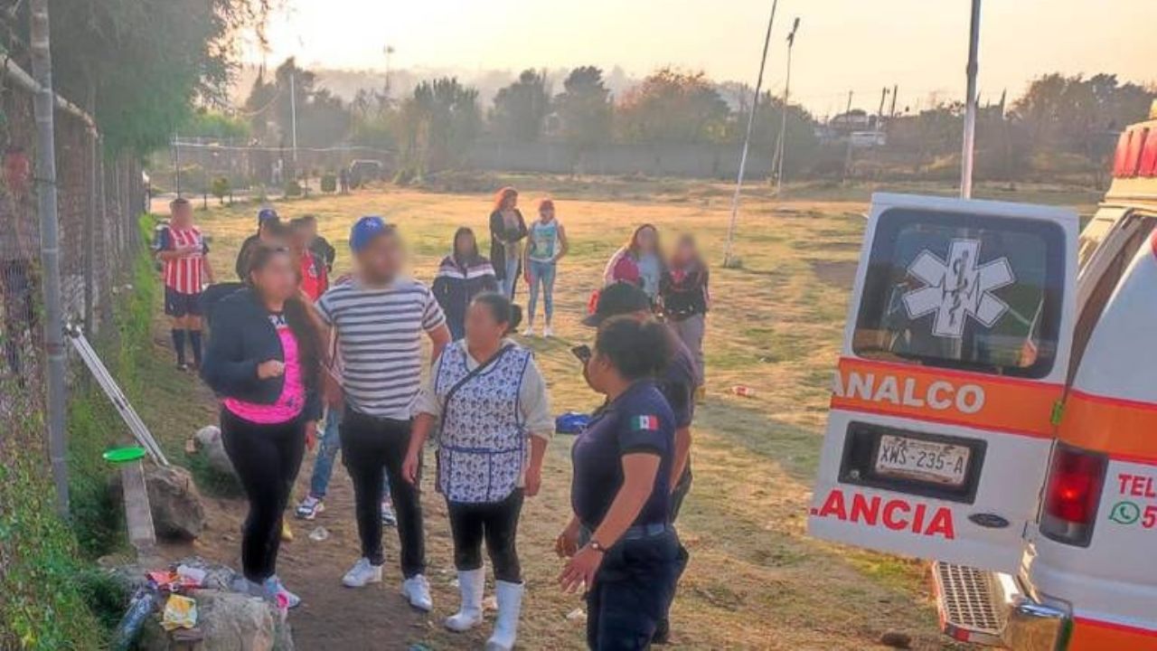 El hecho se registró en la comunidad San Rafael, municipio de Tlalmanalco, en el Estado de México.