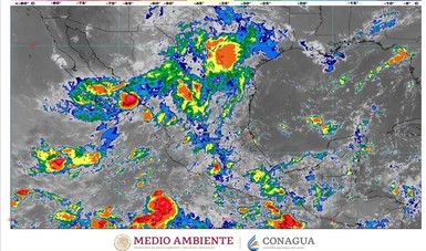 Tormentas en algunos estados y calor infernal en CaliBaja