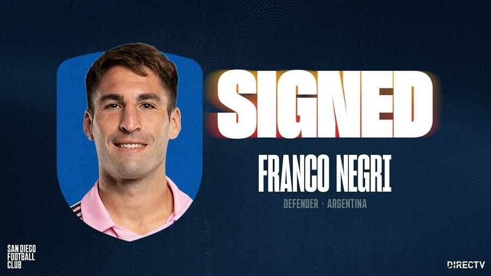 Firma San Diego FC a defensa del Inter de Miami