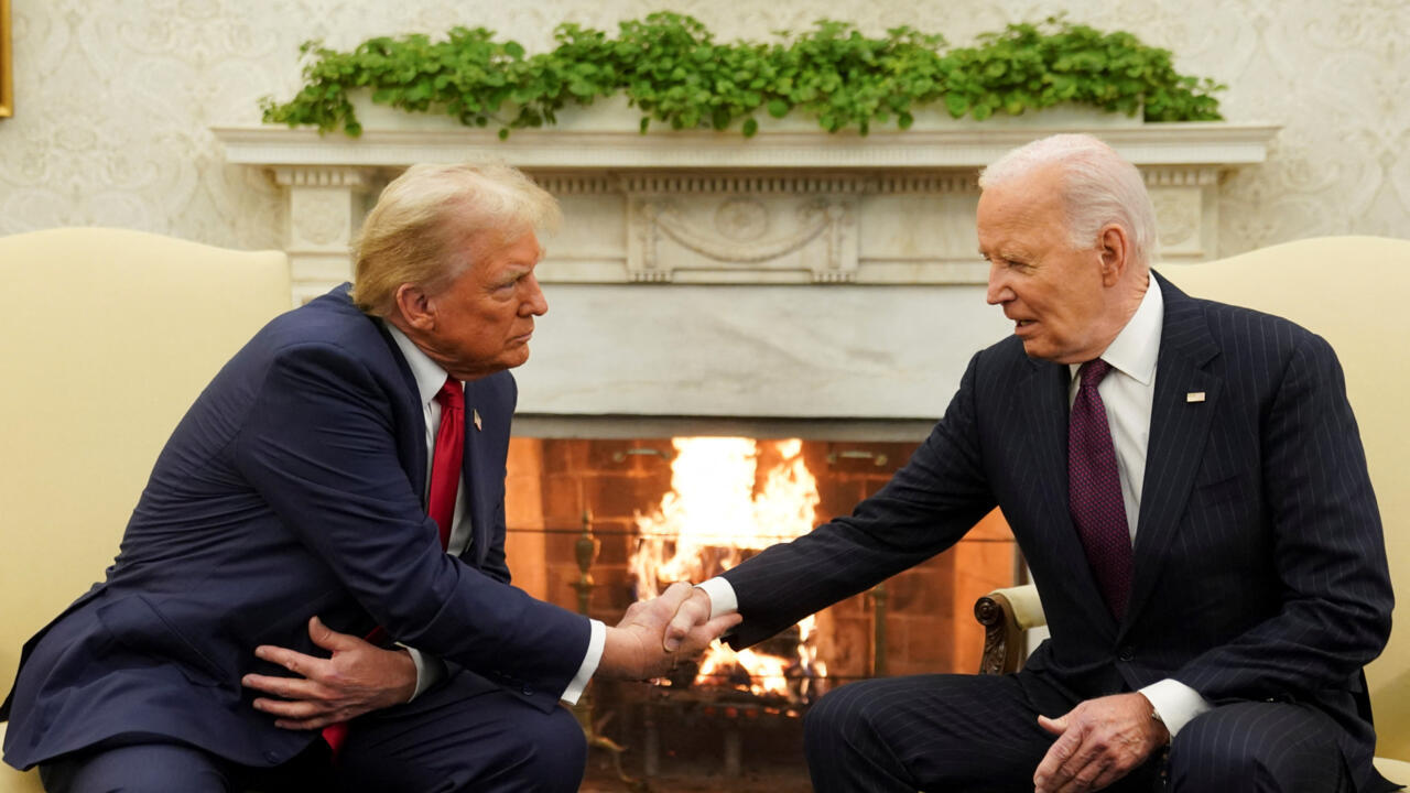 Revela Donald Trump que el encuentro con Joe Biden fue “muy agradable”