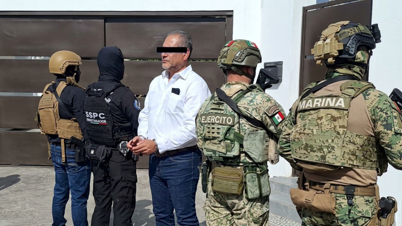 Detienen a Pedro Ariel Mendívil, exdirector de la Policía Municipal de Mexicali