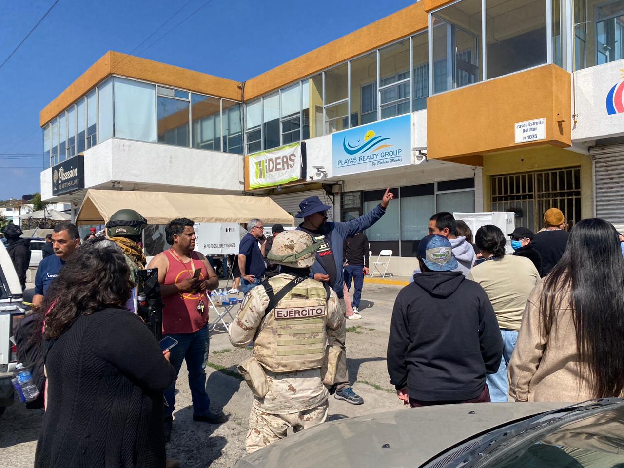 Roban a mano armada urna de senadores en Playas de Tijuana