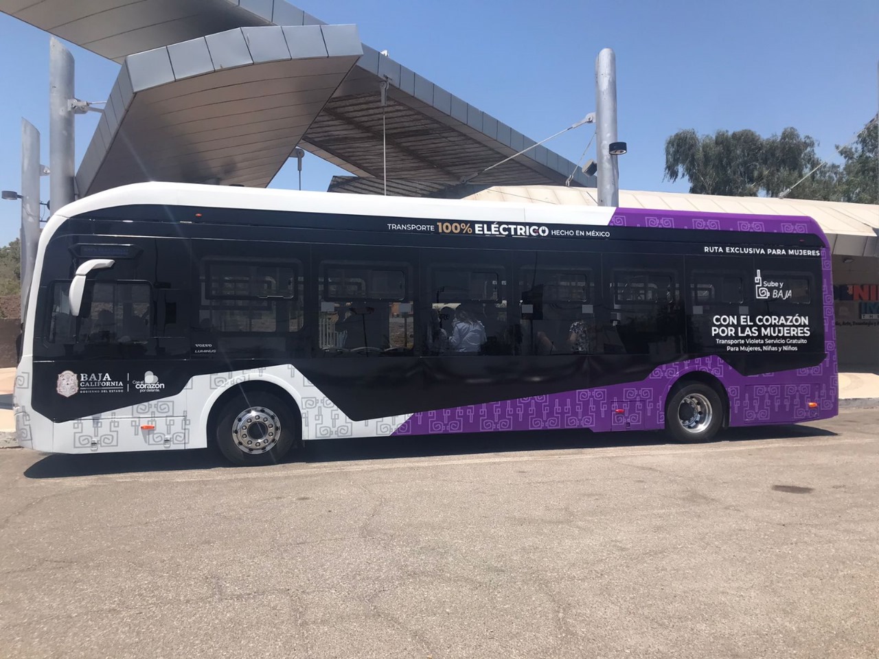 Ponen a prueba camión eléctrico prototipo en Mexicali