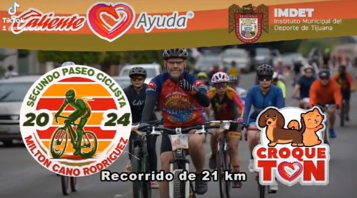 Invita Corporación Caliente a 2do Paseo Ciclista