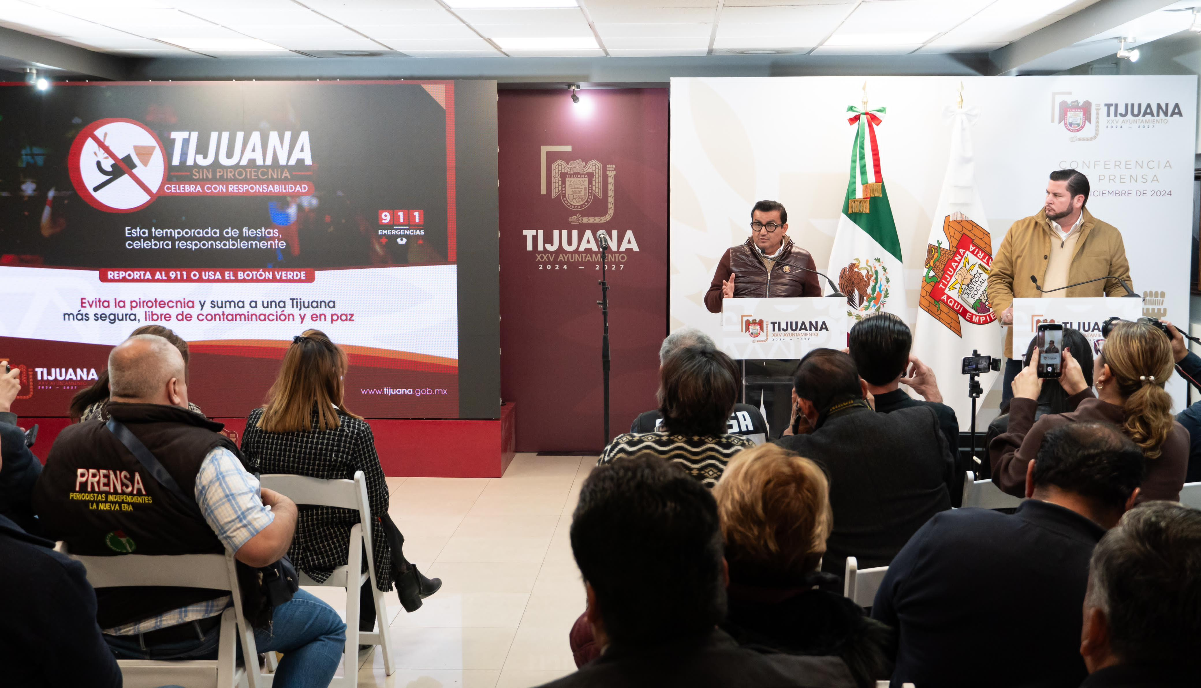 Anuncia Ayuntamiento operativo “Tijuana Sin Pirotecnia, Celebra con Responsabilidad”