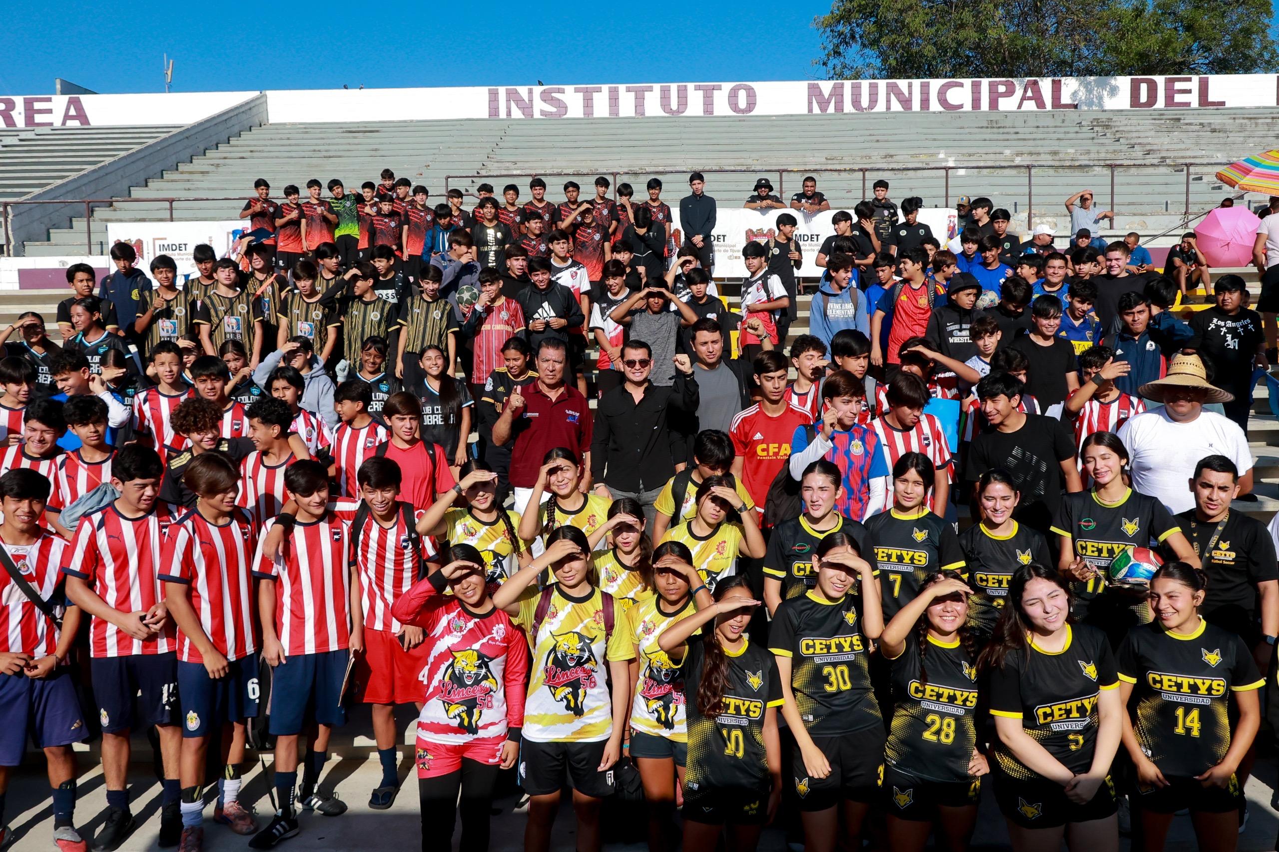 TIJUANA: Arrancan eliminatorias de futbol 6x6 rumbo a los Juegos Nacionales Populares