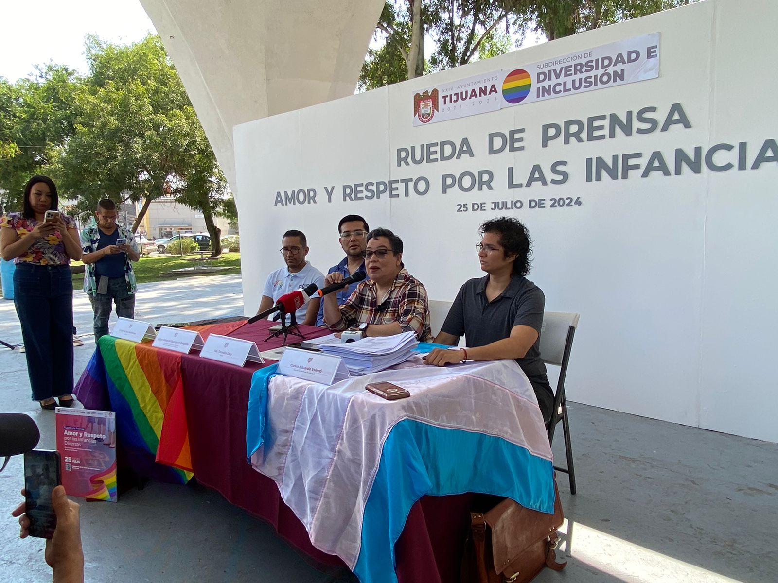 Activistas piden respeto para las infancias Trans