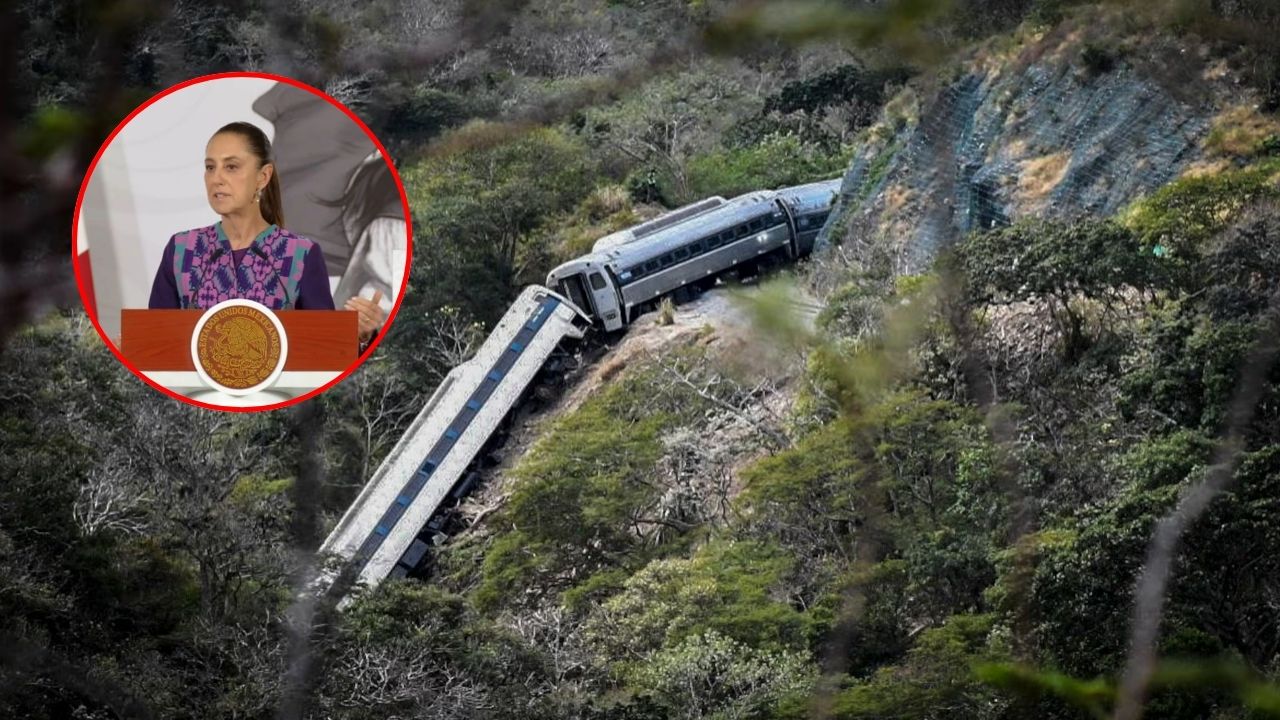 Sheinbaum descarta descarrilamiento del Tren Interoceánico; Semar investiga incidente