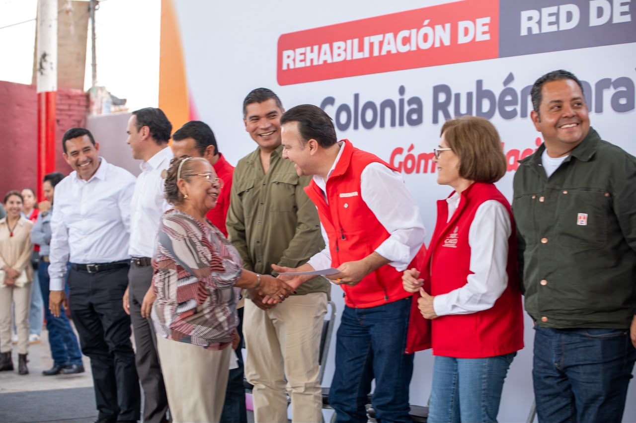 DURANGO: Rehabilitarán drenaje en seis calles de Gómez Palacio para beneficiar a mil 800 habitantes
