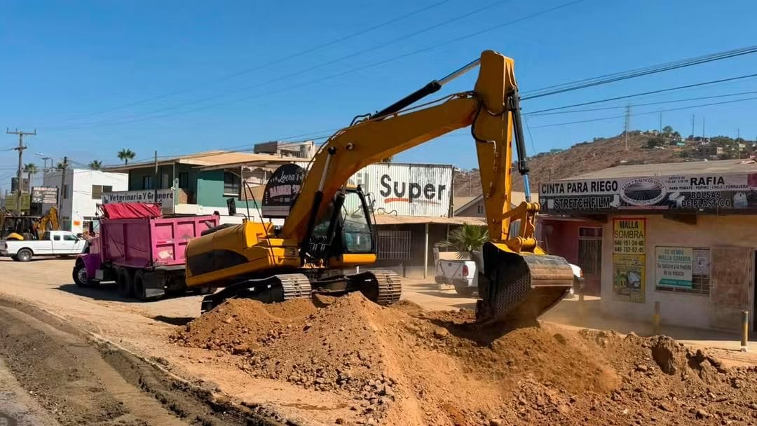 ENSENADA: Inicia ampliación de la Transpeninsular en Maneadero Parte Alta