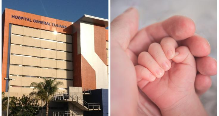 Estadounidense abandona a su bebé recién nacida en Hospital General de Tijuana