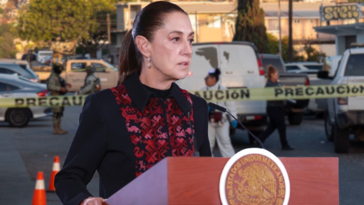 Sheinbaum: Se redujeron 48% los homicidios dolosos en el país