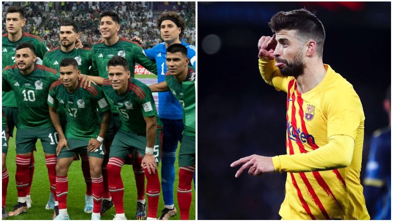 Piqué se burla de la Selección Mexicana en el Mundial, en redes sociales  'lo acusan' con el 'Canelo' Álvarez