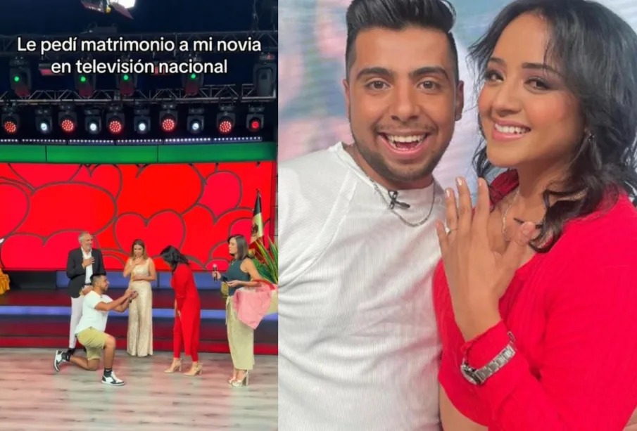 Paco el de las empanadas, pide matrimonio en televisión