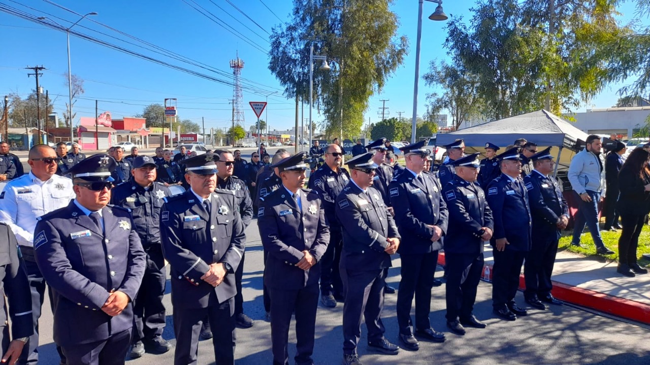 Mexicali celebra el Día Internacional del Policía con reconocimiento a los elementos de la DSPM