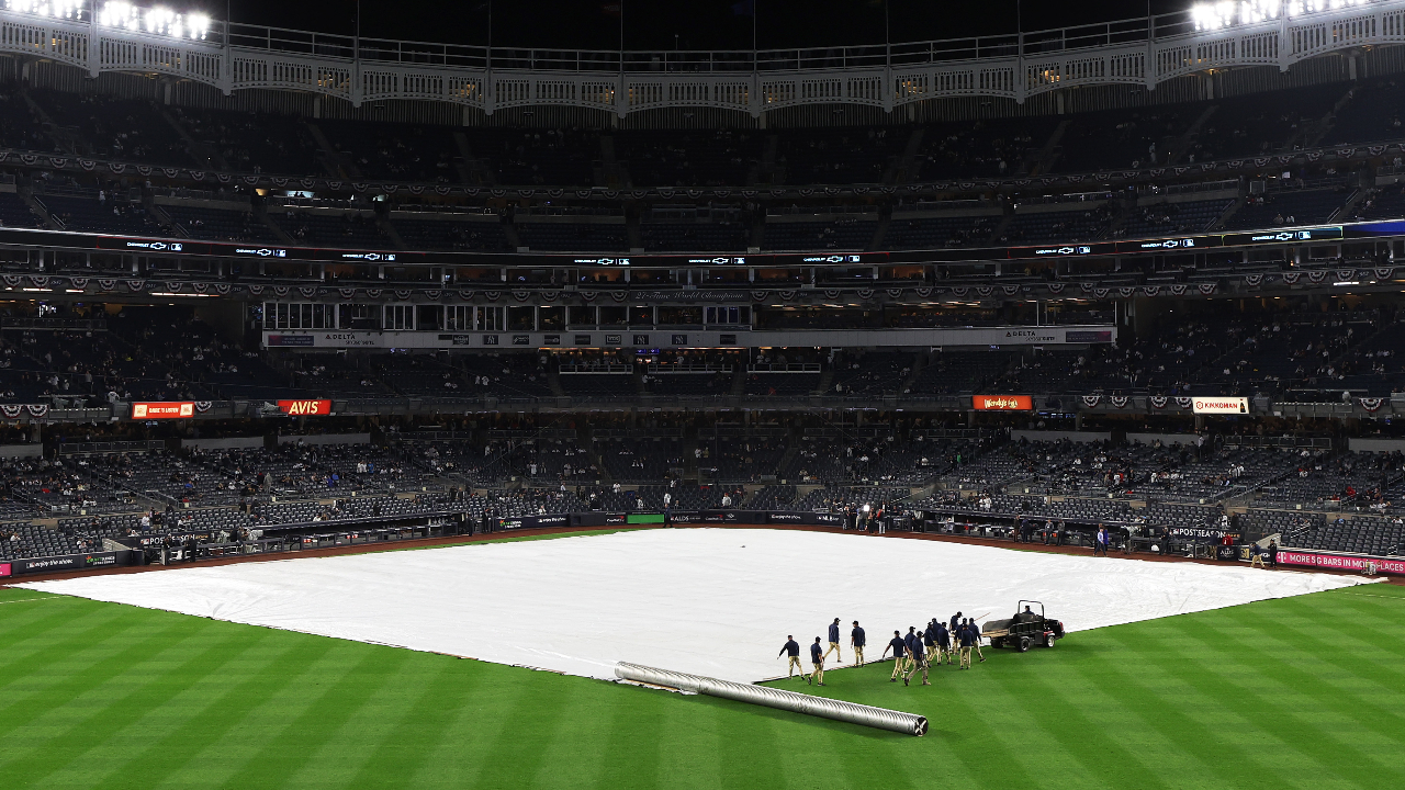 La MLB anunció que el quinto juego entre Yankees y Guardians se cambió para el Martes 18 de Octubre a las 13:07 horas Pacífico. (Foto: Twitter @MLBNetwork)