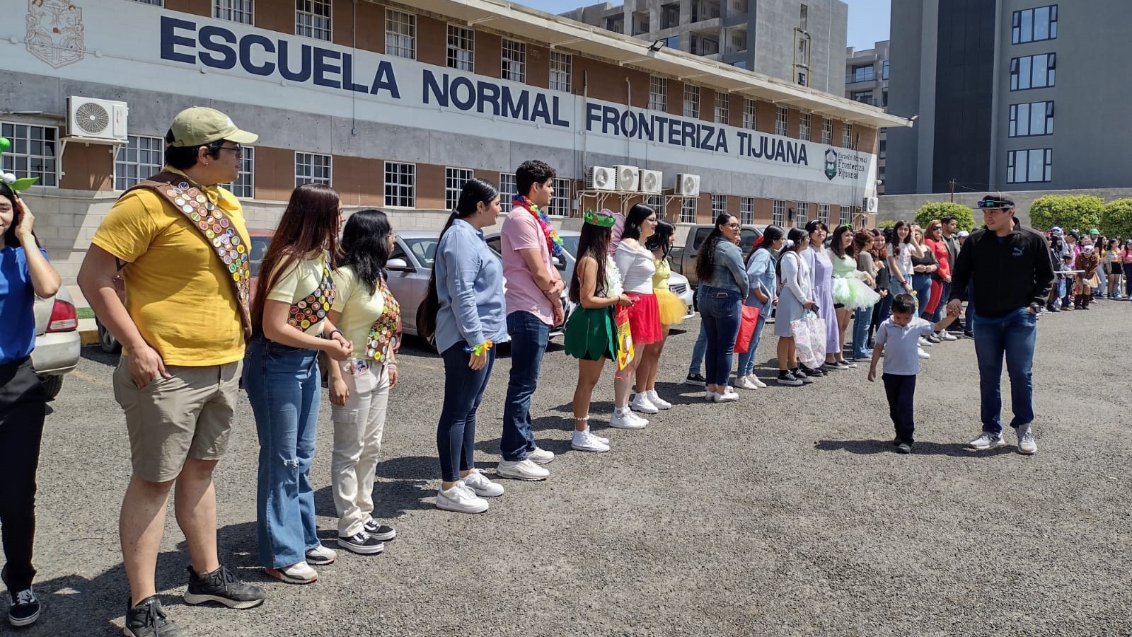 Escuela Normal Fronteriza Tijuana festeja Día del Niño IFOTO: Cortesía