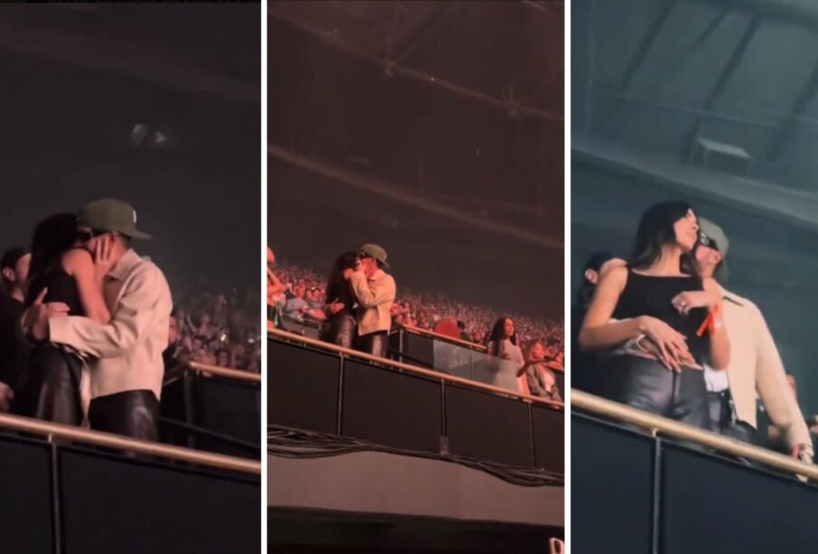 Asisten Kendall Jenner y  Bad Bunny al concierto de Drake