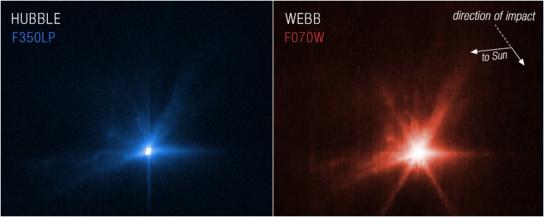 TELESCOPIO HUBBLE Y JAMES WEBB IFOTO: NASA