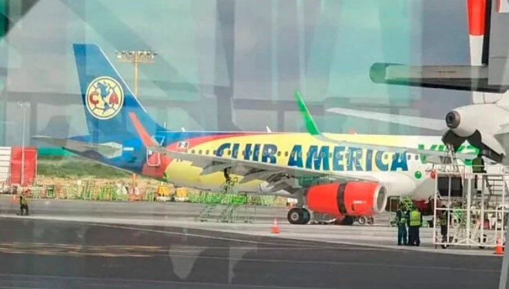 Ya cuenta con avión propio el Club América