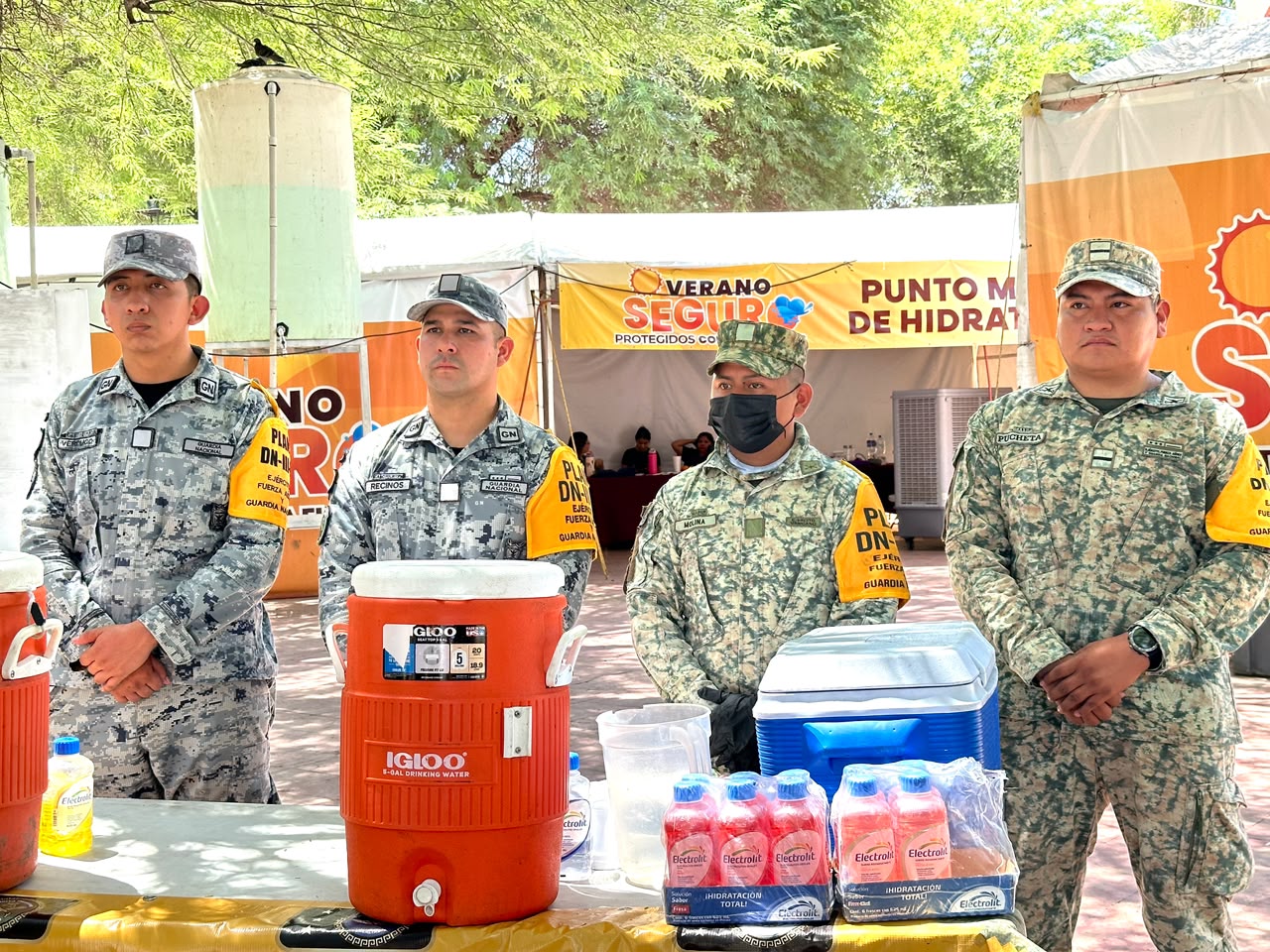 MEXICALI: Activan operativo militar ante ola de calor extremo