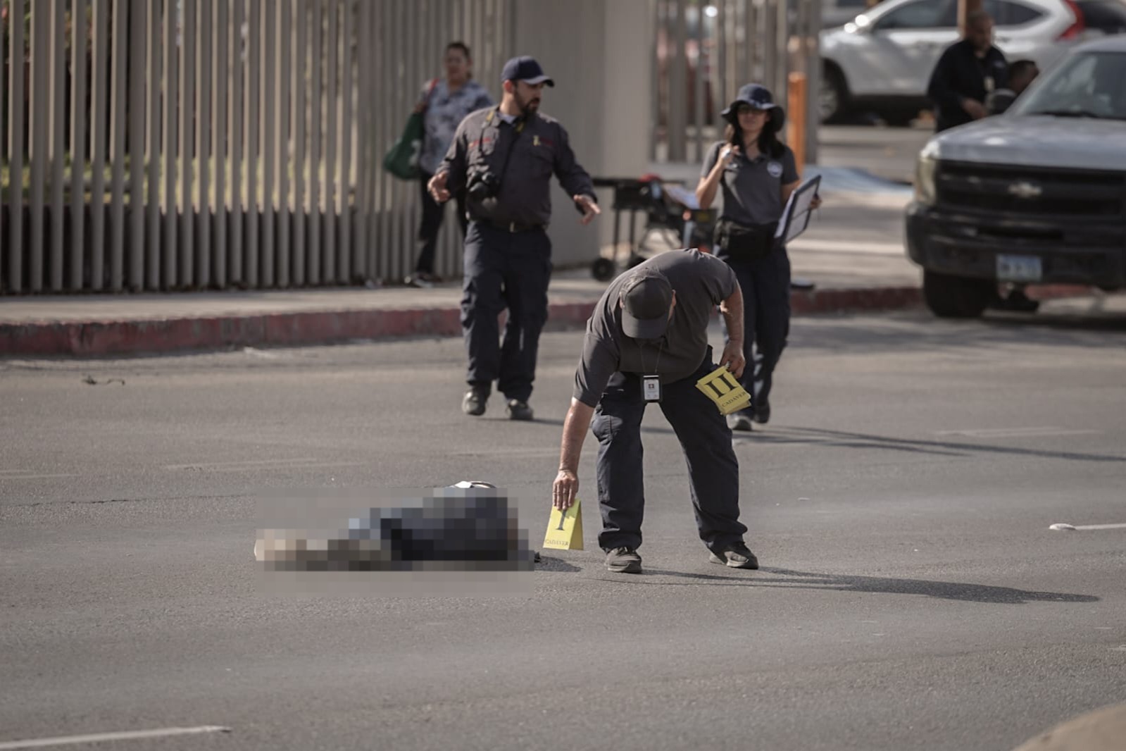 [CONTENIDO SENSIBLE] Atropellan a hombre frente a la Fiscalía General del Estado: Mexicali