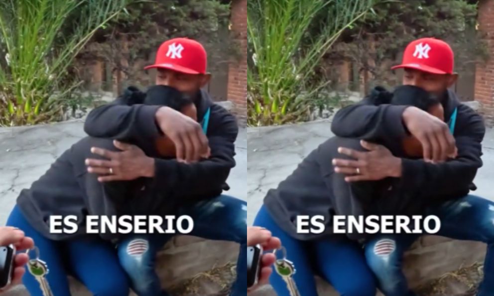 {Video}Influencer mexicano Regala casa y moto a familia de migrantes