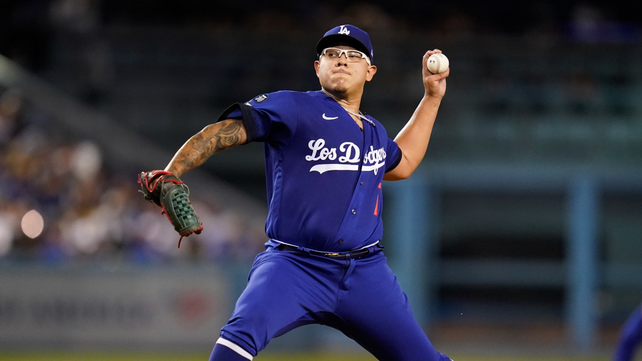 Julio Urías jugará por quinta ocasión ante San Diego Padres en este año, ahora será en Postemporada. (Foto: Twitter @Dodgers)