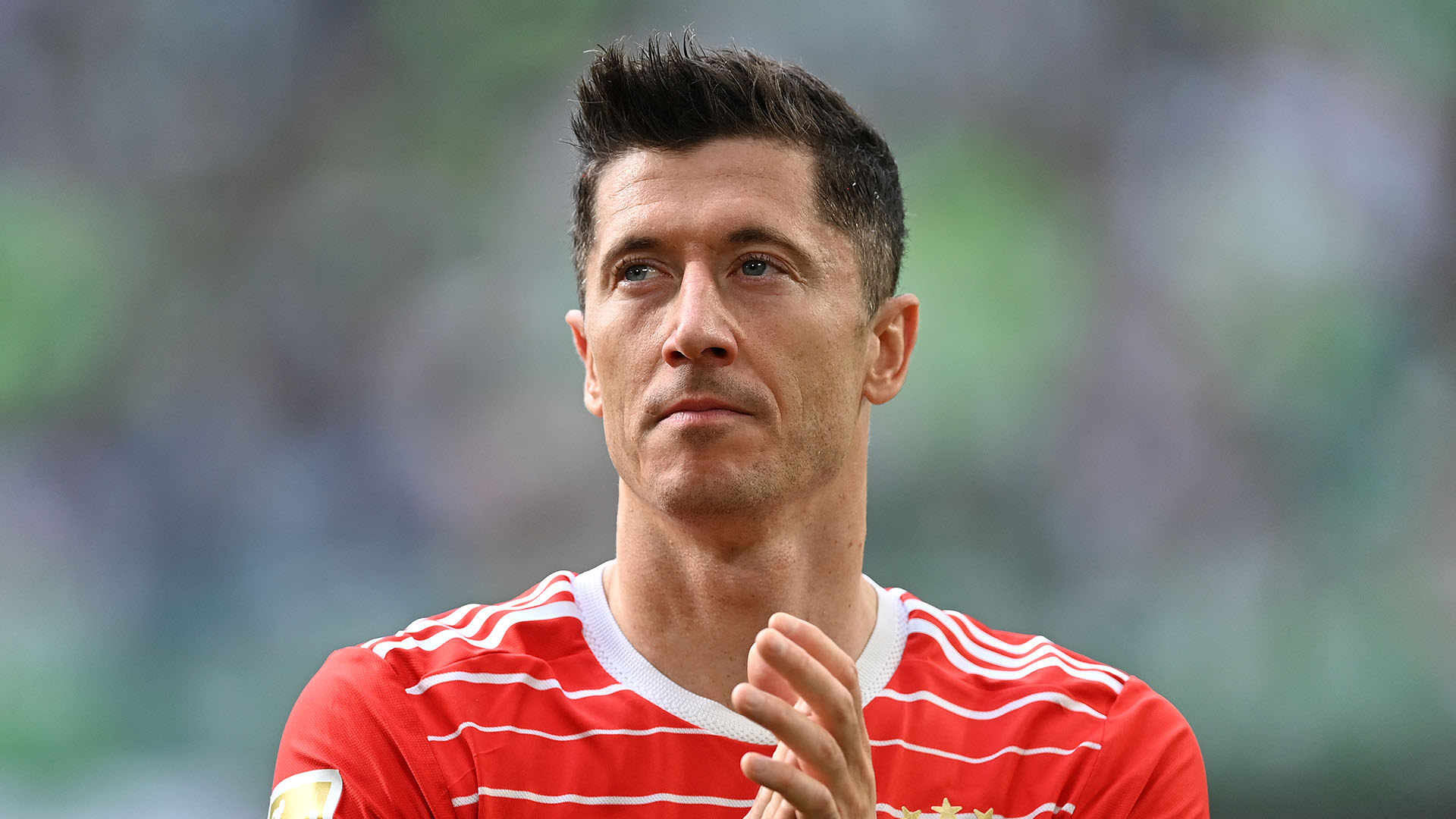 Robert Lewandowski llega al Barcelona