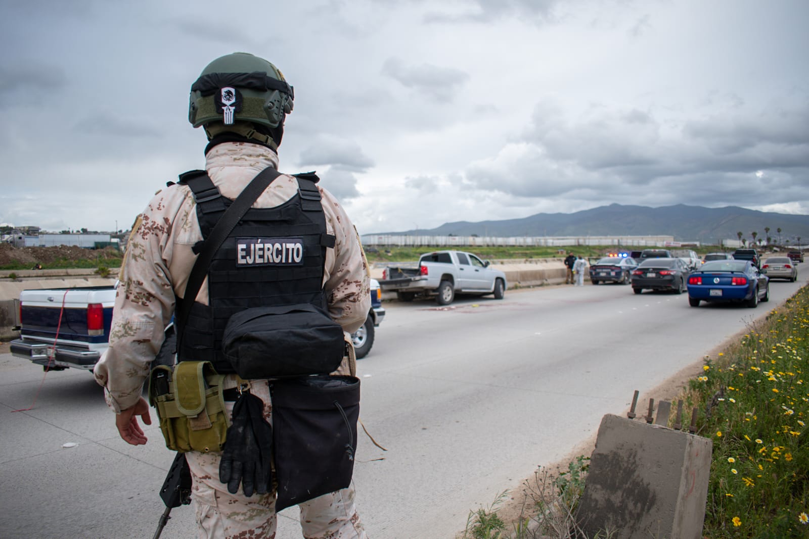 {Video}Ataque armado sobre la vía rápida alamar se dio esta tarde en Tijuana