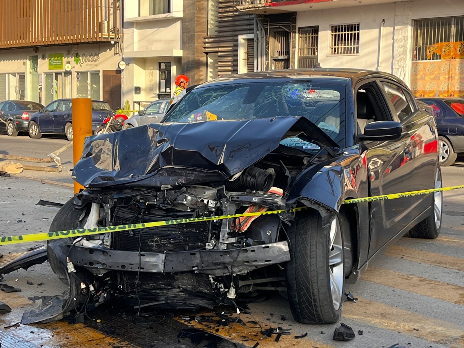 Accidente vehicular deja dos personas prensadas sin vida: Tijuana