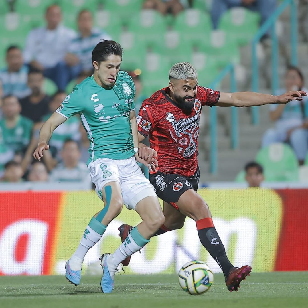 Continua Xolos sin ganar de visitante en la presente campaña; cae ante Santos. I FOTO: cortesía