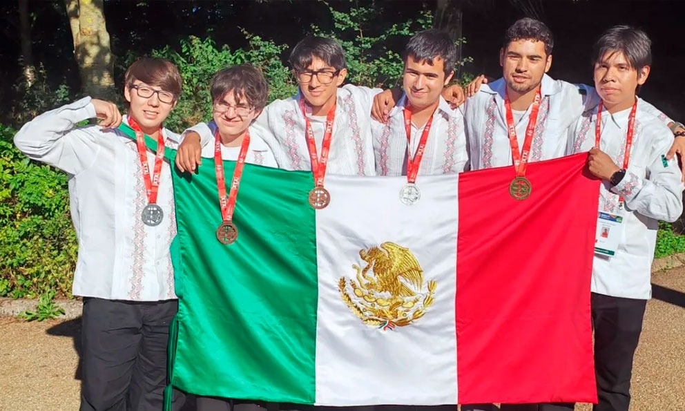 Obtiene México seis medallas en la Olimpiada Internacional de Matemáticas