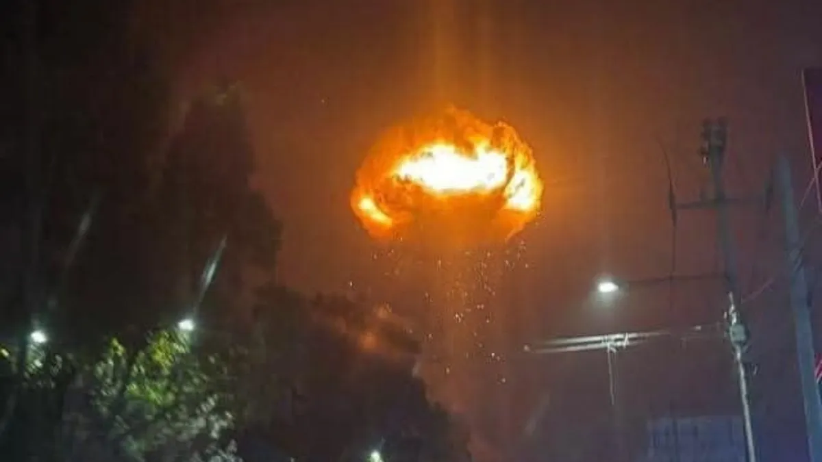 [VIDEO] Se incendia fábrica tras explosión: Tultitlán, EDOMEX