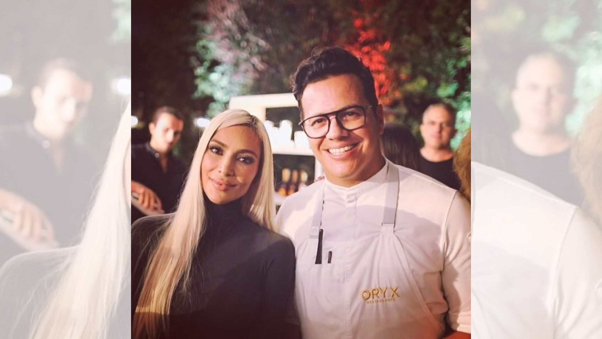 Chef Ruffo Ibarra "elogia" a Kim Kardashian