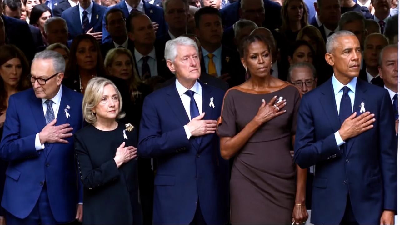 Trump conmemora el 11S en el Pentágono mientras expresidentes recuerdan a las víctimas en Nueva York