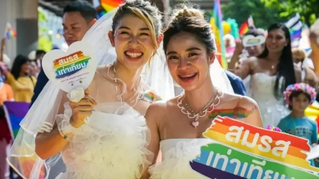 Legalizan el matrimonio igualitario en Tailandia