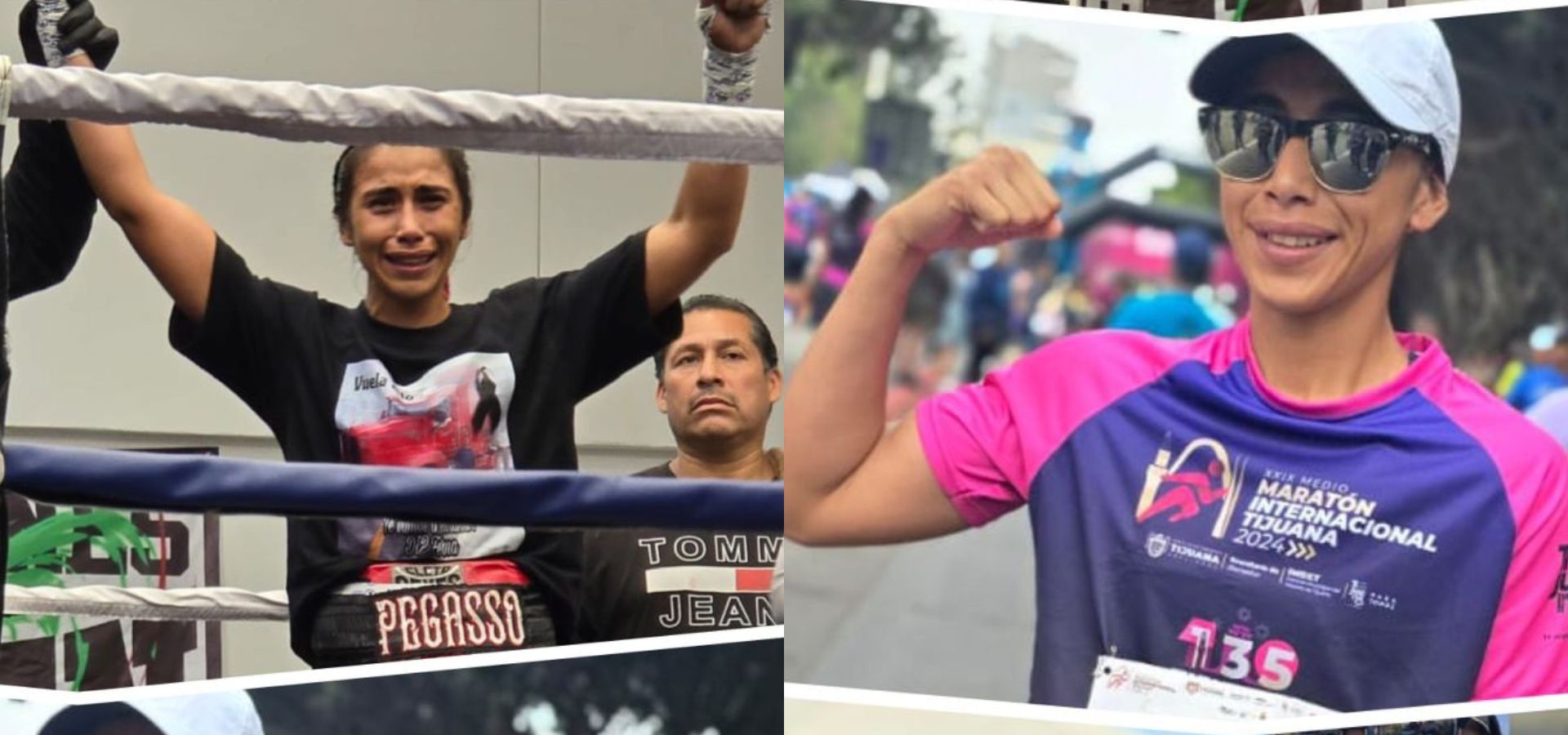 Sostiene “Pantera” pelea de box y corre el Medio Maratón de Tijuana