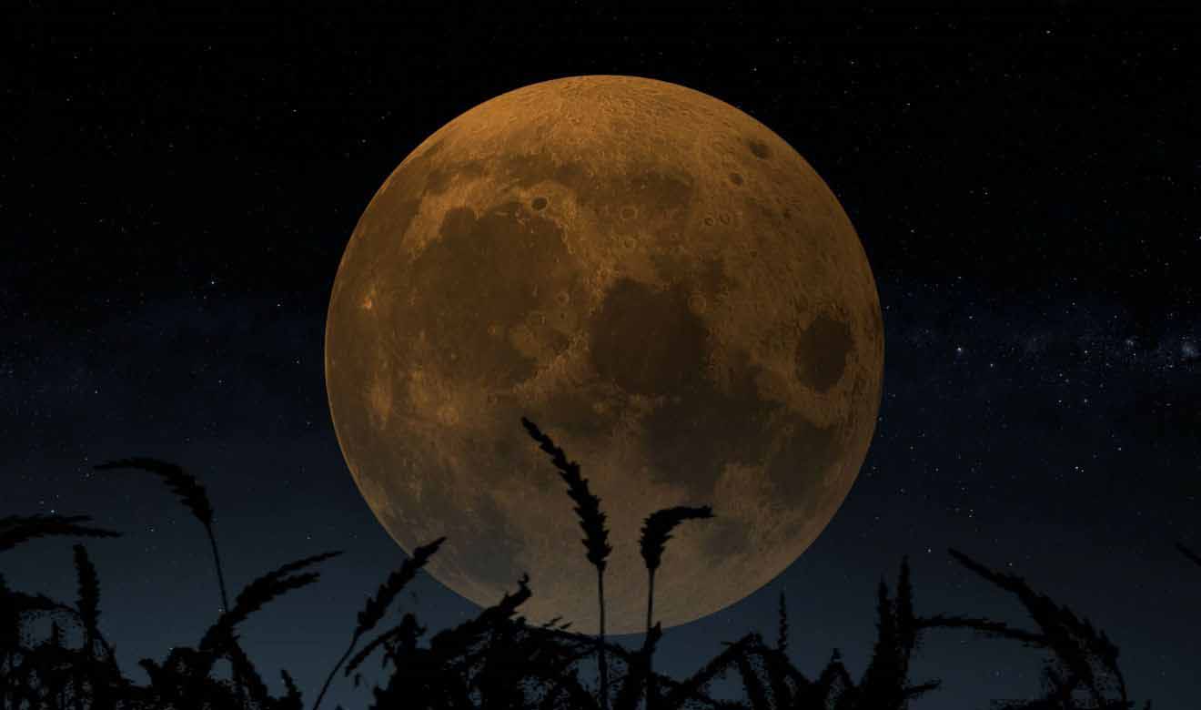 ¿Qué es la luna de la cosecha?