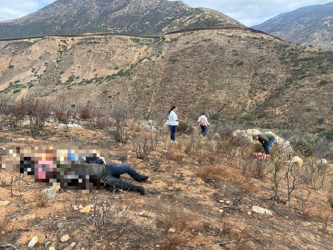 [SENSITIVE CONTENT: VIDEO+IMAGES] Four deceased migrants located near the United States border