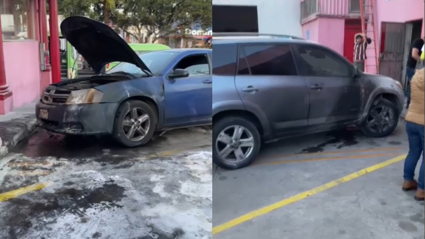 [VIDEO] Queman autos y amenazan a restaurantes chinos en Tijuana